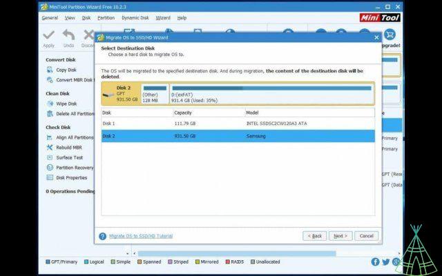 How to transfer Windows from HD to an SSD without formatting the PC
