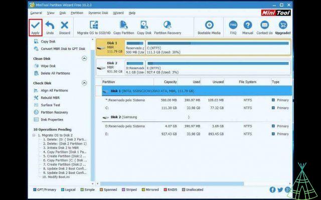 How to transfer Windows from HD to an SSD without formatting the PC