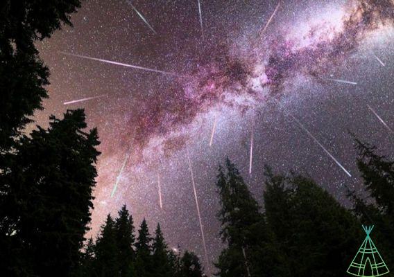 La pioggia di meteoriti delle Geminidi produce immagini straordinarie