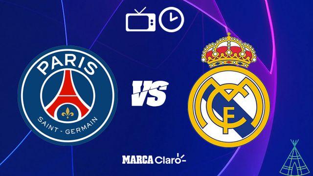 Real Madrid vs PSG: where to watch and schedule for the Champions League round of XNUMX