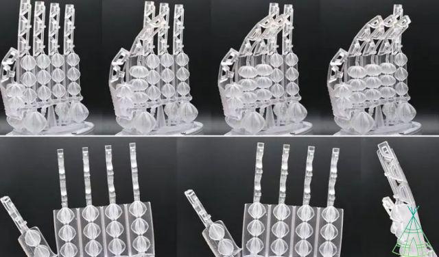 Mire: la mano robótica flexible puede levantar 1000 veces su propio peso