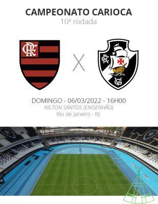 Flamengo x Vasco: où regarder et heure du derby du championnat Carioca