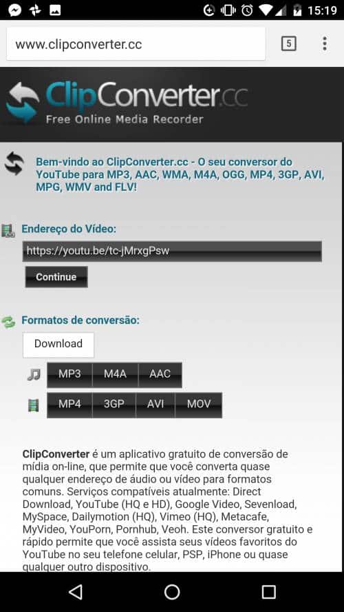 Clip Converter: how to download mp3 and YouTube videos