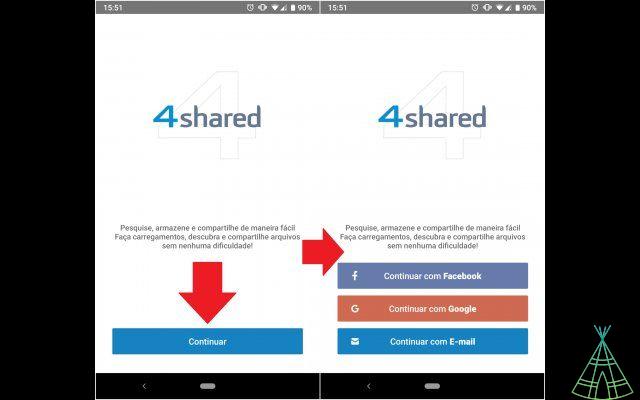 How to use 4shared to download files to your phone