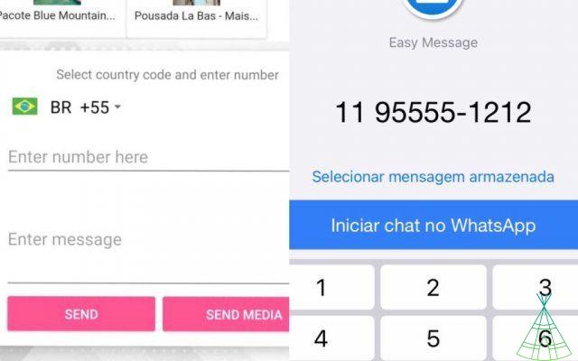 Learn to send messages through WhatsApp without having to save the contact