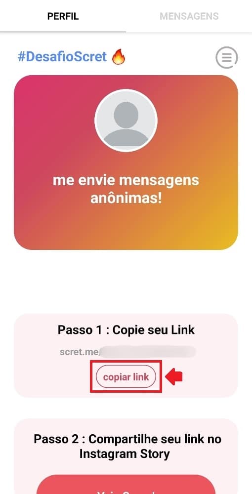 Scret: How to send anonymous message on Instagram