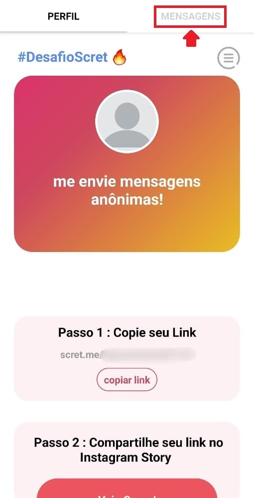 Scret: How to send anonymous message on Instagram