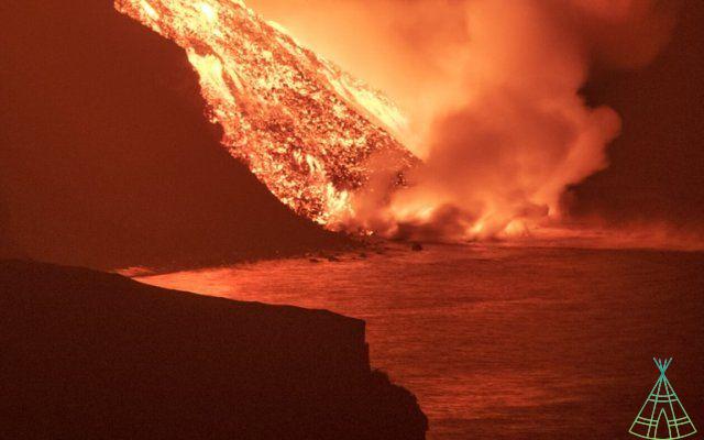 Vulcano Cumbre Vieja: la bassa viscosità della lava ha contribuito a un'ulteriore distruzione dall'eruzione del 2021