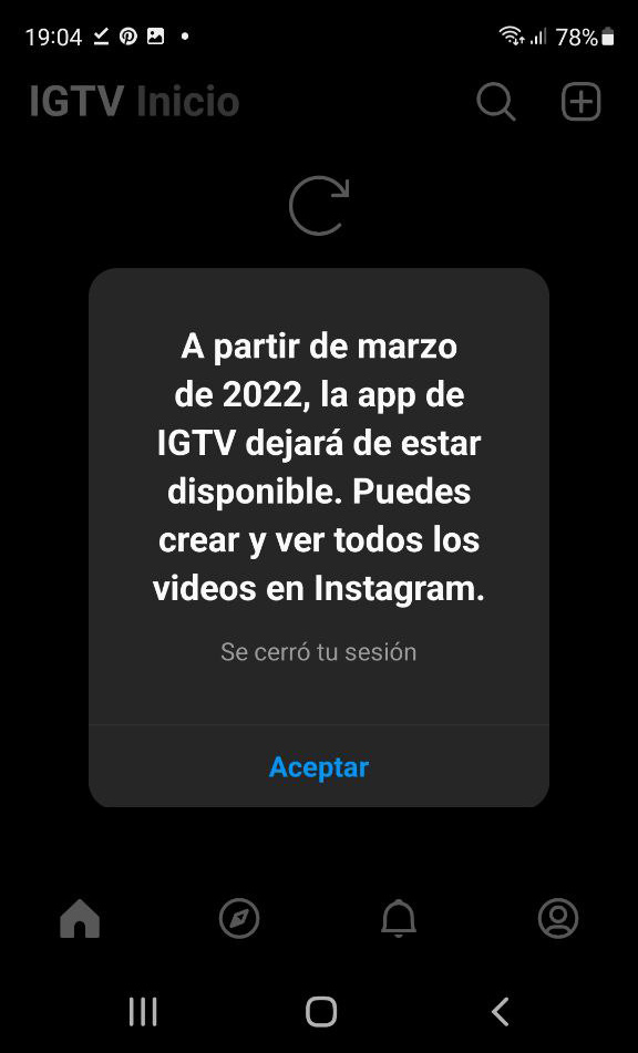 Fin d'IGTV ? Instagram retire l'application et cesse de la prendre en charge