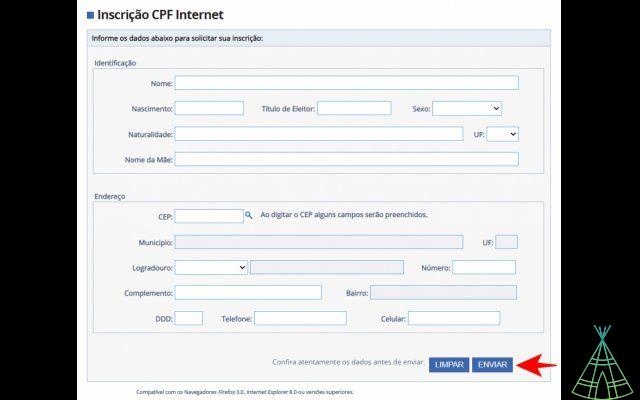 Cómo obtener su CPF en línea