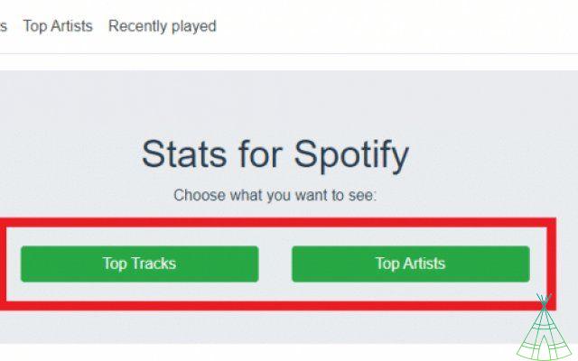Stats for Spotify: find out which are your most listened songs on Spotify